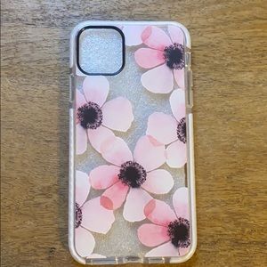 Pink floral iPhone 11 Pro Max case
